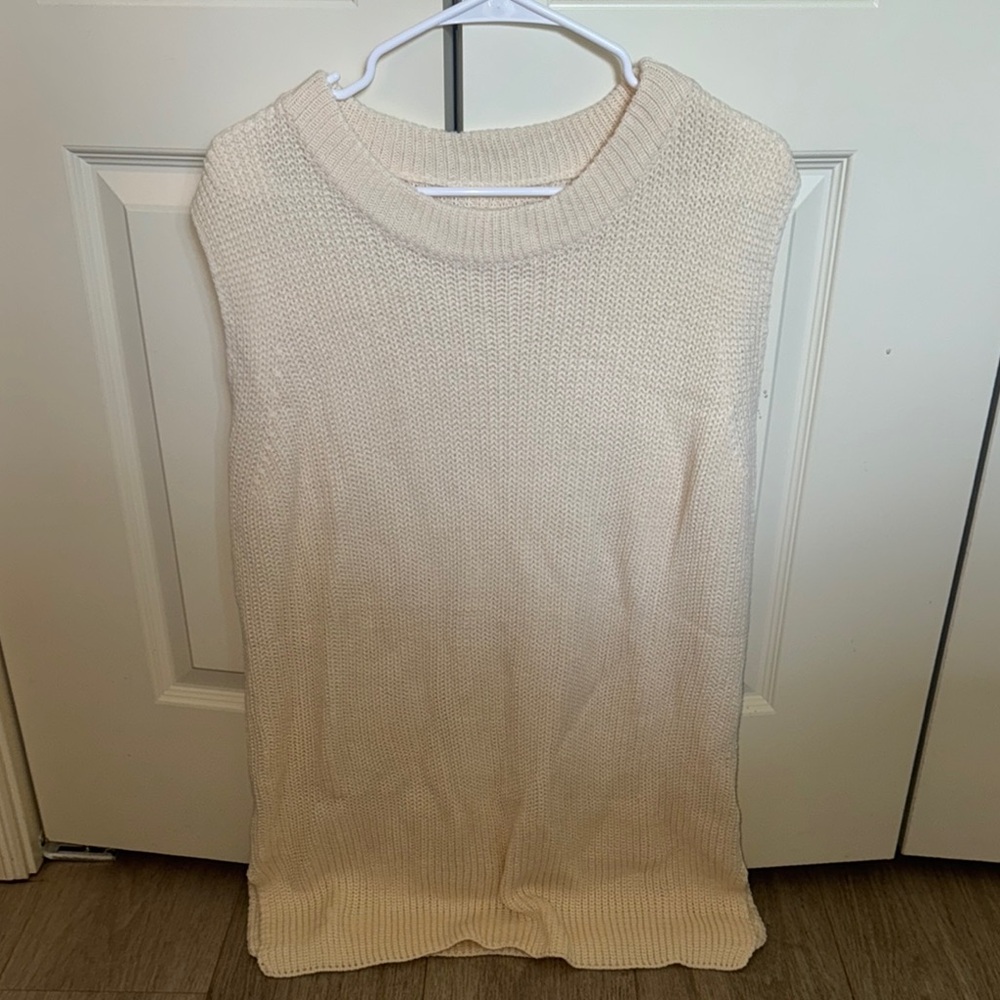 SHEIN Cozy Cream Sweater
